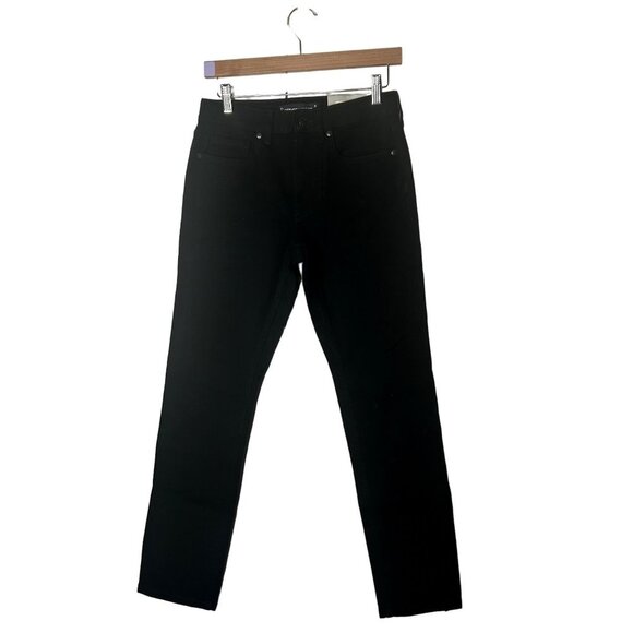 Everlane Uniform The Slim Black Denim High Stretch Jeans Men's Size 28x28 NWT